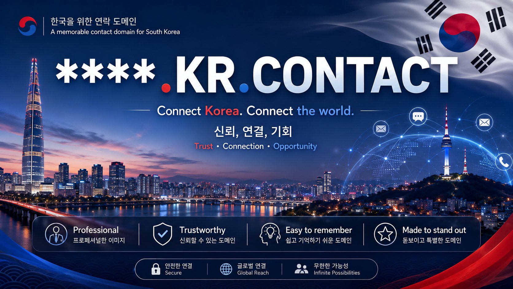 Promotional banner for kr.contact